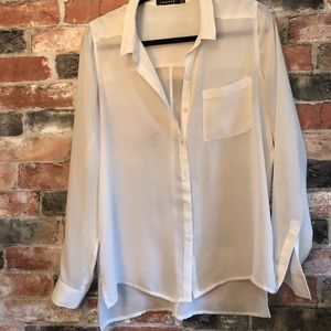 Button front blouse